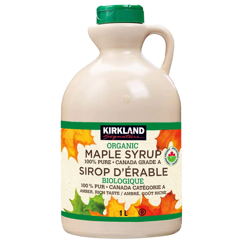Kirkland Signature Organic Maple Syrup 1 Liter
