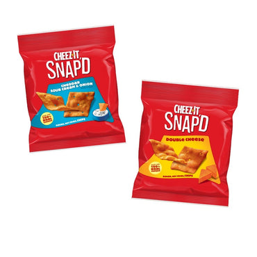 Cheez-It Snap'd Crackers, Variety Pack, .75 oz, 42-count