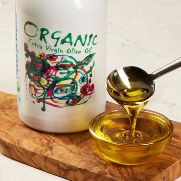 Arte Organic Extra Virgin Olive Oil, 2 Pack Ceramic Bottle, 33.8 fl oz. Total