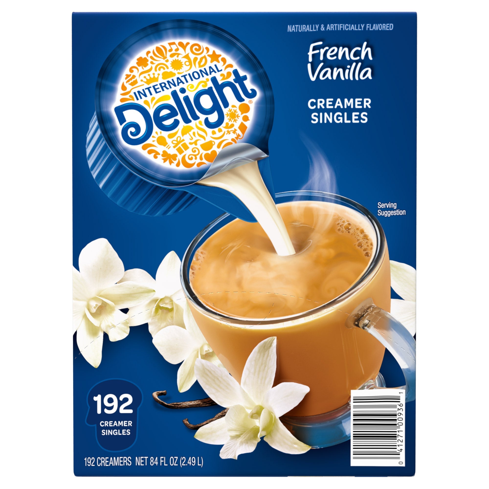 International Delight Liquid Creamer, French Vanilla, 192-count