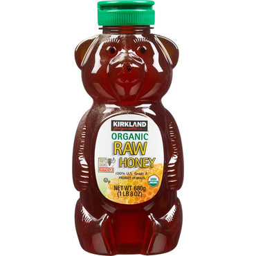 Kirkland Signature Organic Raw Honey, 24 oz, 3-count