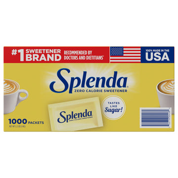 Splenda Zero Calorie Sweetener Packets, 1,000-count