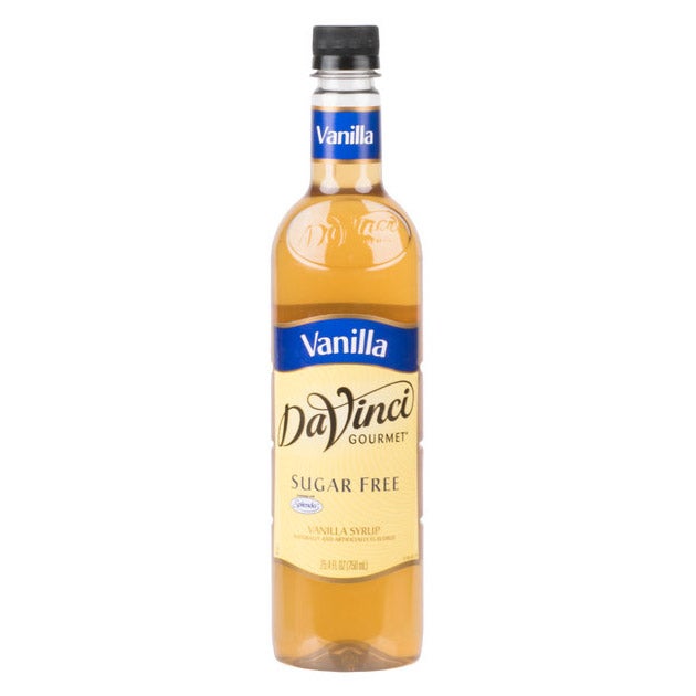 DaVinci Sugar Free Syrup, Vanilla, 25.4 oz