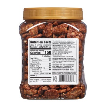 Kirkland Signature Praline Pecans, 2.5 lbs