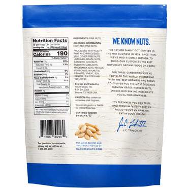 Nature's Eats Pine Nuts, 16 oz.