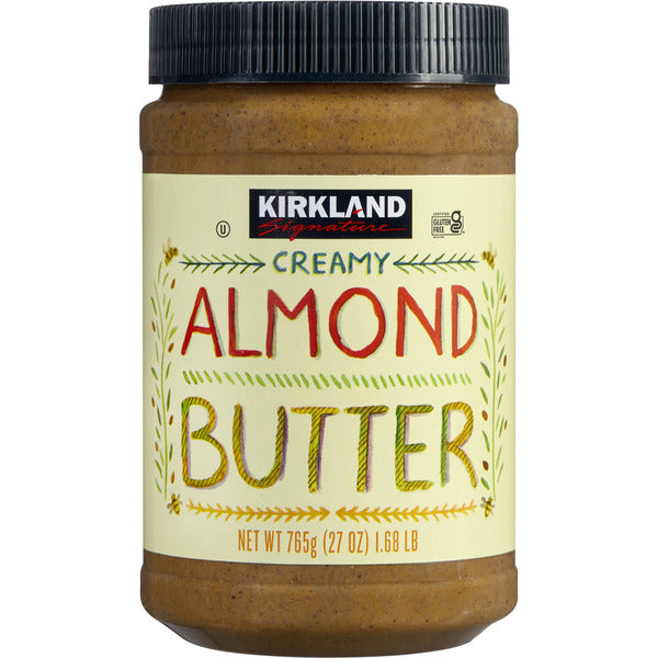 Kirkland Signature Creamy Almond Butter, 27 oz