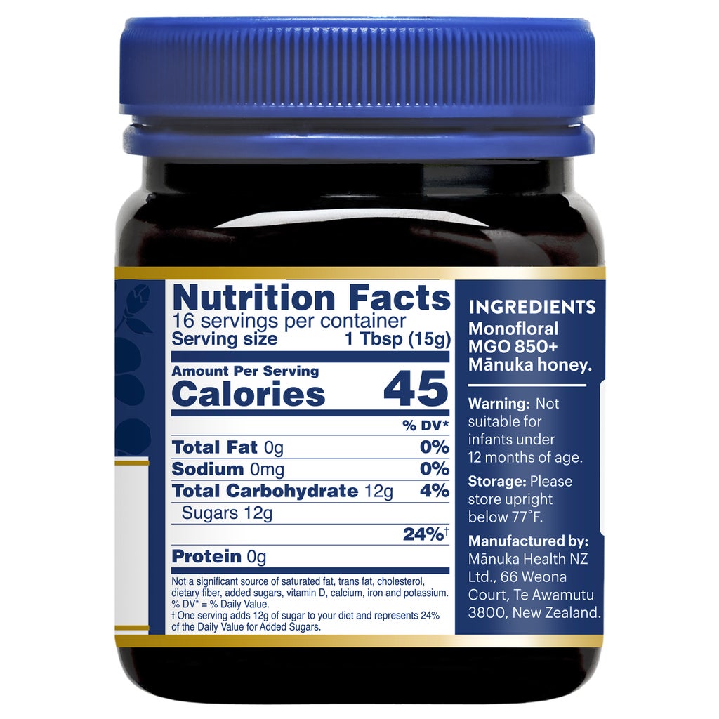 Manuka Health UMF 20+ MGO 850+ Raw Manuka Honey 8.8 oz – view 2