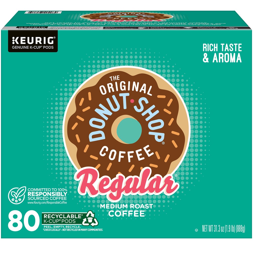 The Original Donut Shop Medium Roast Coffee 80 K-Cup Pods