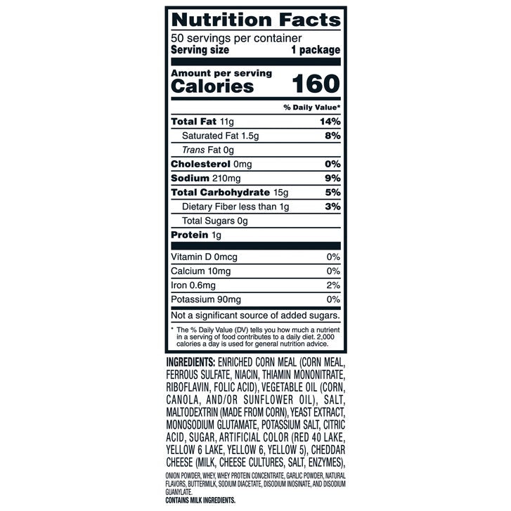 Cheetos Crunchy, Flamin' Hot, 1 oz, 50-count