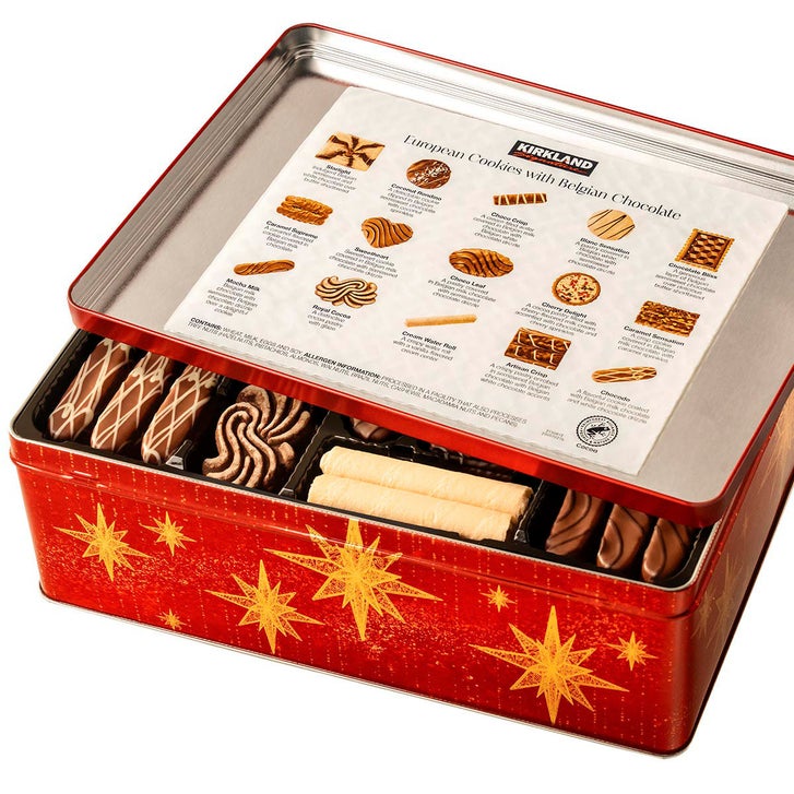 Kirkland Signature European Cookies With Belgian Chocolate, Assortment, 49.4 oz