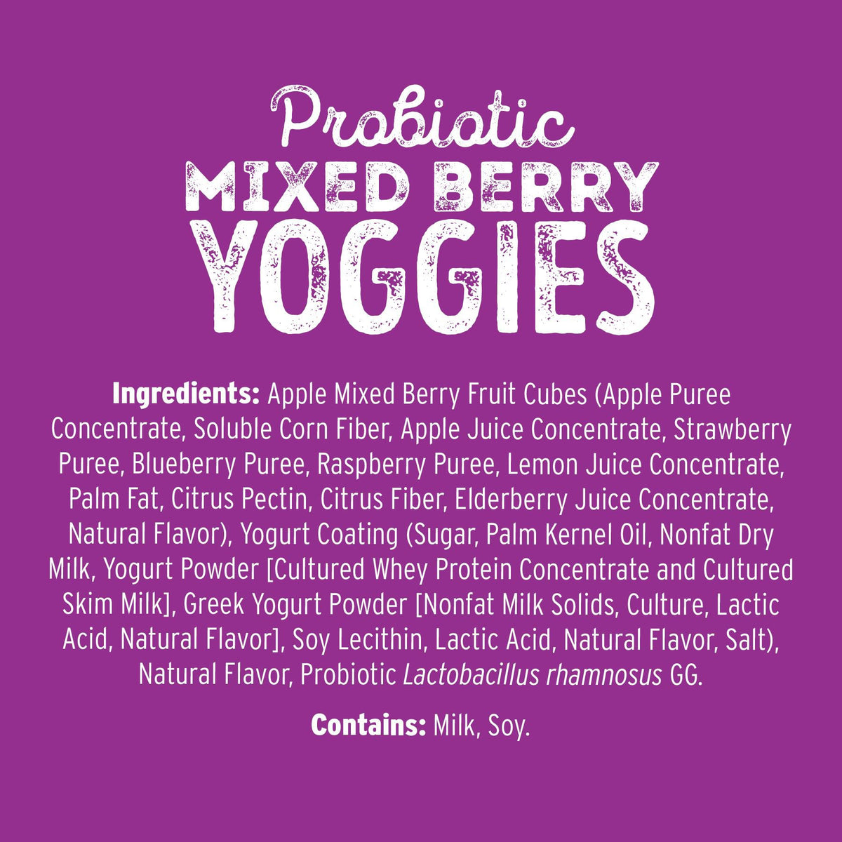 Nature's Garden Probiotic Halloween Yoggies, Variety Pack, 0.7 oz., 24 pk.