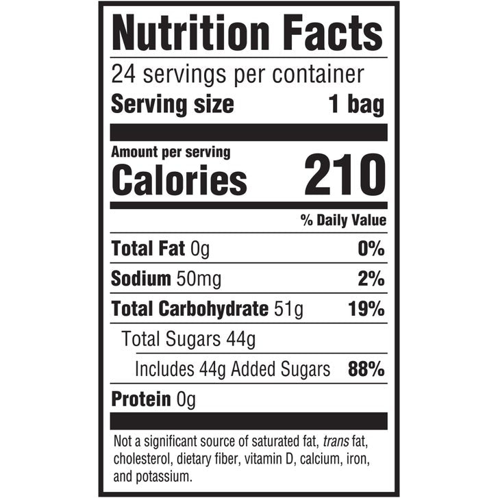 Sour Patch Kids Soft & Chewy Candy, 2 oz, 24-count