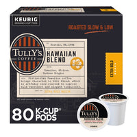 Tully's Coffee Hawaiian Blend K-Cups Pods, 80-count