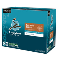 Caribou Coffee Caribou Blend K-Cup Pod, 80-count