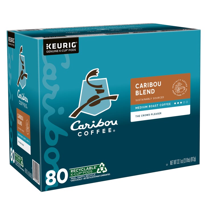 Caribou Coffee Caribou Blend K-Cup Pod, 80-count