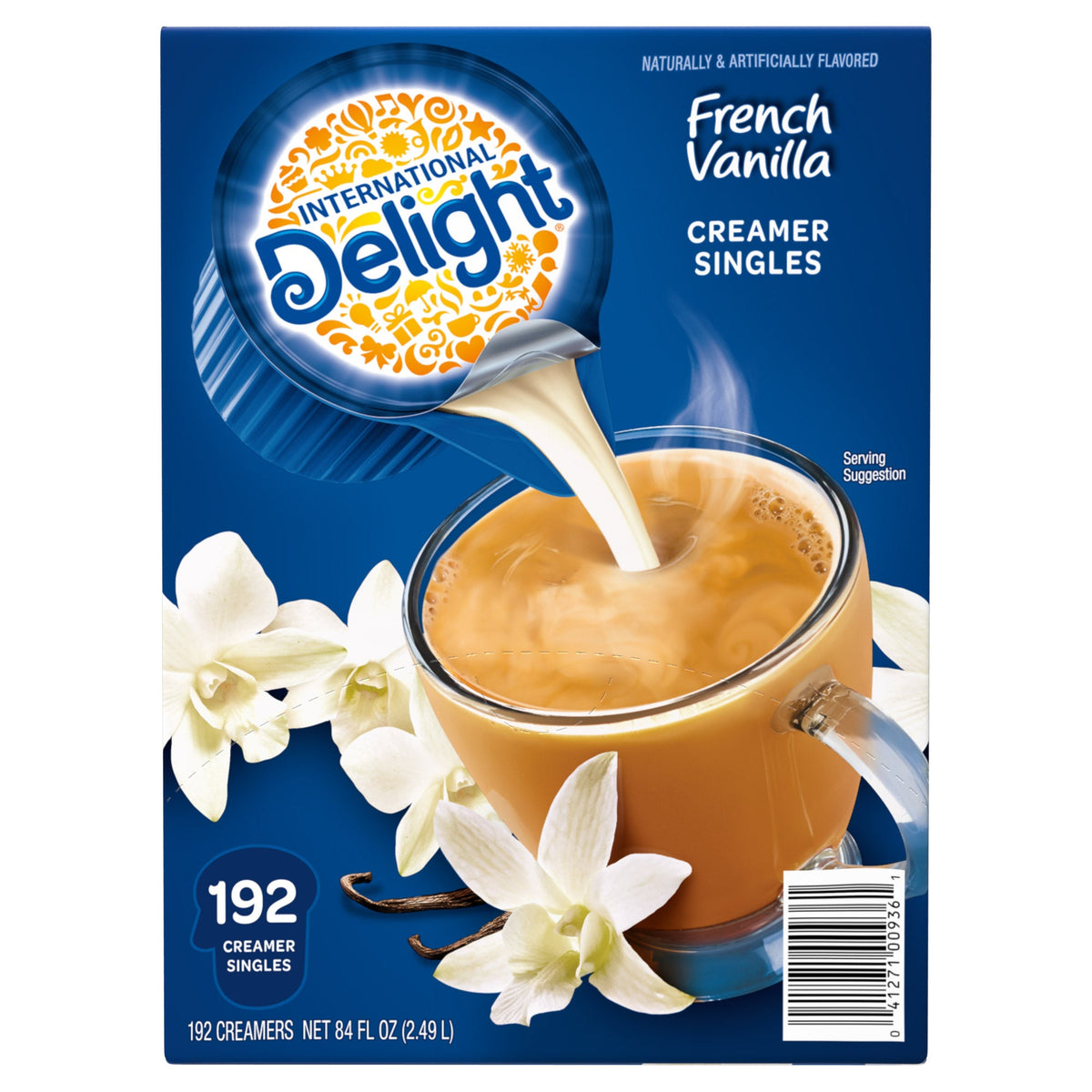 International Delight Liquid Creamer, French Vanilla, 192-count