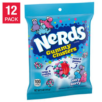 Nerds Gummy Clusters, Very Berry, 5 oz, 12-count