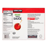 Kirkland Signature, Organic Tomato Sauce, 15 oz, 12-Count