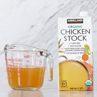 Kirkland Signature, Organic Chicken Stock, 32 fl oz, 6-Count
