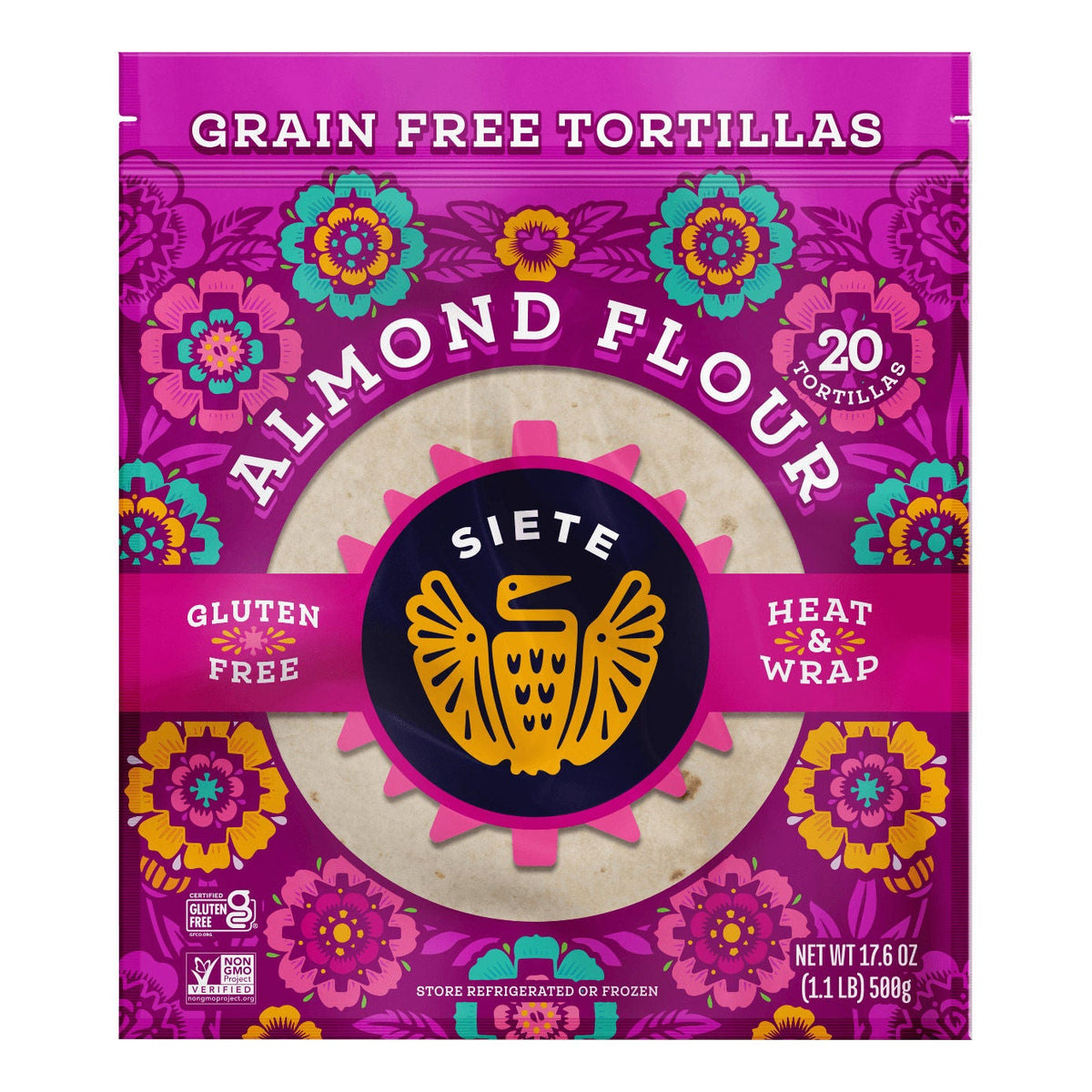 Siete Almond Flour Tortilla, 20-count