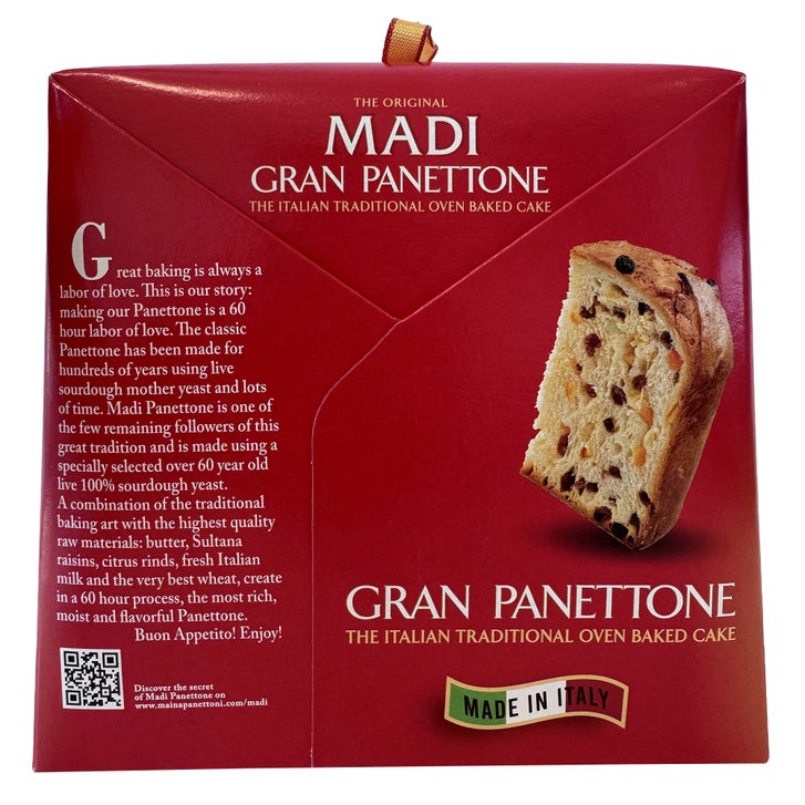 Madi Gran Panettone, 2.2 lbs