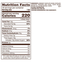 Dove Dark Chocolate Candy Bars, Full Size, 1.44 oz, 18-count