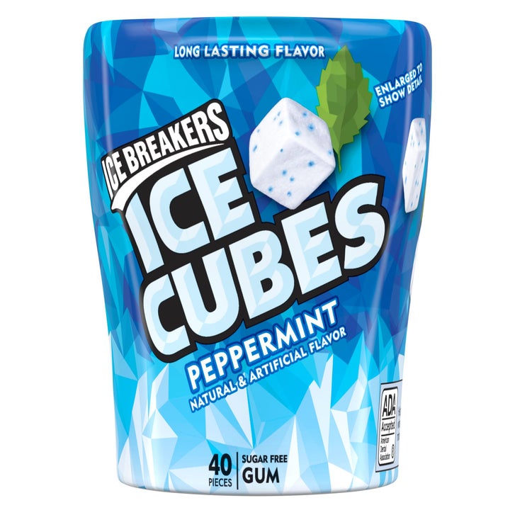 Ice Breakers Cube Peppermint Gum, 40 pieces, 4-count