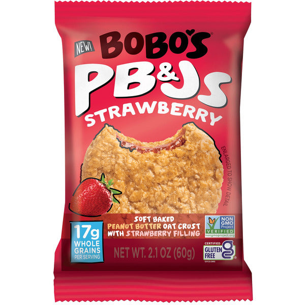 Bobo's PB&J's Oat Bar, Variety Pack, 2.1 oz, 20 ct