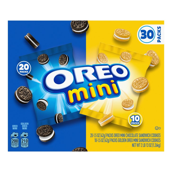 Oreo Mini Sandwich Cookies, Variety Pack, 1.5 oz,  30-count