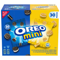 Oreo Mini Sandwich Cookies, Variety Pack, 1.5 oz,  30-count