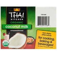 Thai Kitchen Organic Coconut Milk, Unsweetened, 13.66 fl oz, 6 ct