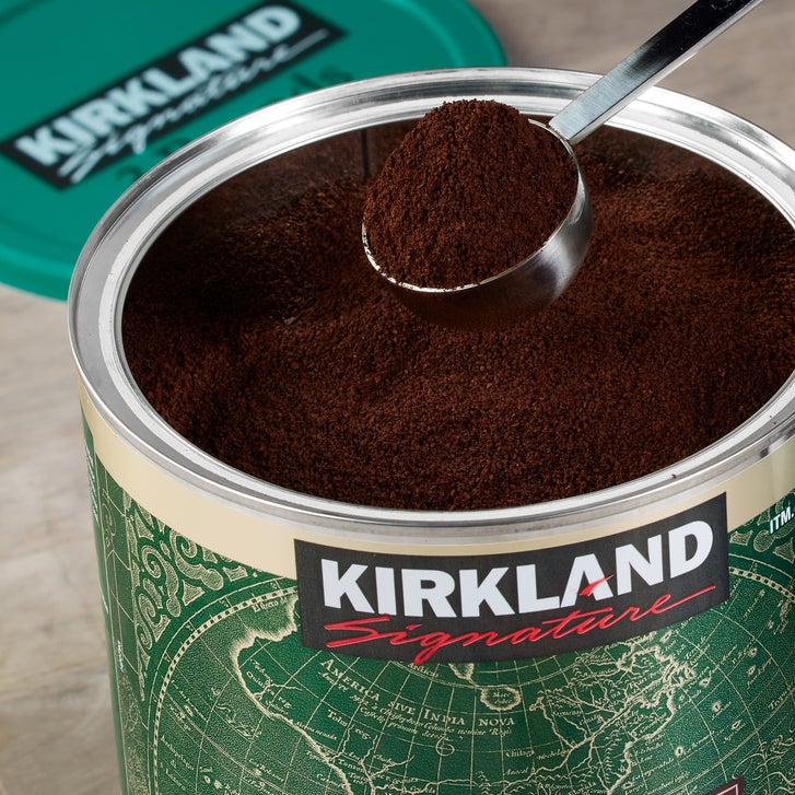 Kirkland Signature Decaffeinated Coffee, Dark Roast, 3 lbs