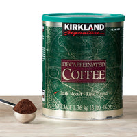 Kirkland Signature Decaffeinated Coffee, Dark Roast, 3 lbs