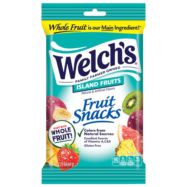 Welch's Fruit Snacks, Variety Pack, 2.25 oz, 20 ct