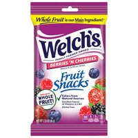 Welch's Fruit Snacks, Variety Pack, 2.25 oz, 20 ct