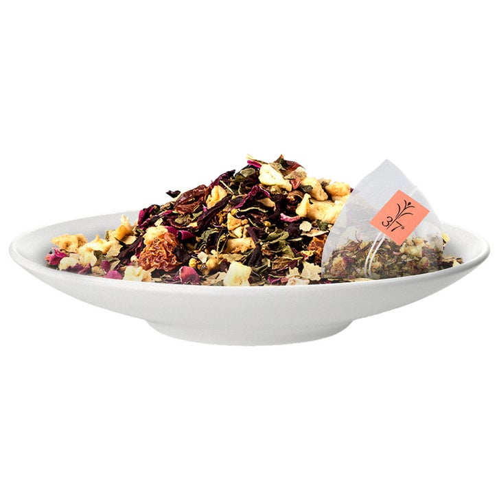 Brook 37 Curated Indulgence Tea Gift Collection, 4 Tins, 80 Total Plant Based Pyramid Bags