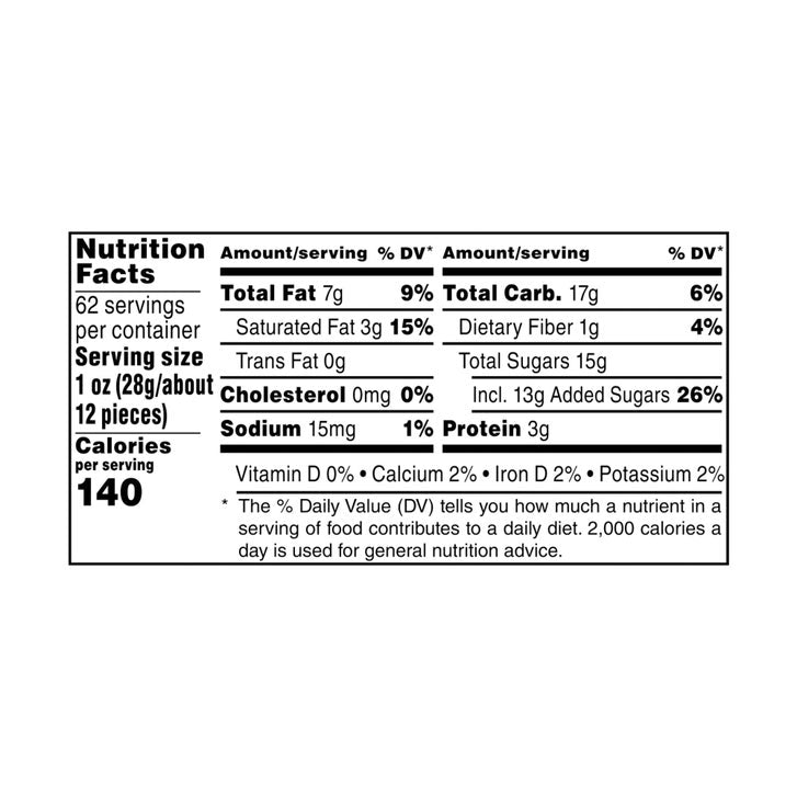 M&M's Chocolate Candy, Peanut, 62 oz Jar