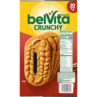 belVita Breakfast Biscuits, Cinnamon Brown Sugar, 1.76 oz, 30 ct