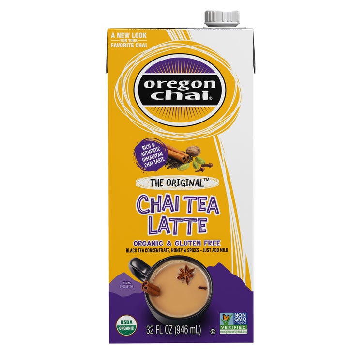 Oregon Chai, Original Organic Chai Tea Latte Concentrate, 32 fl. oz., 3-Count