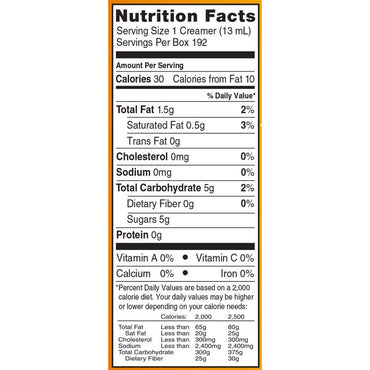 International Delight Liquid Creamer, Caramel Macchiato, 192-count