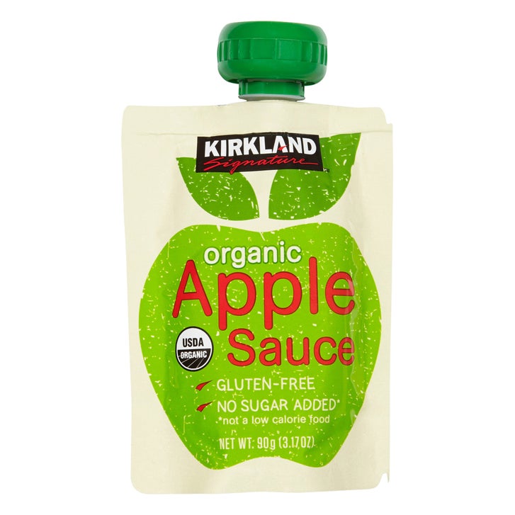 Kirkland Signature, Organic Applesauce, 3.17 oz, 24-Count