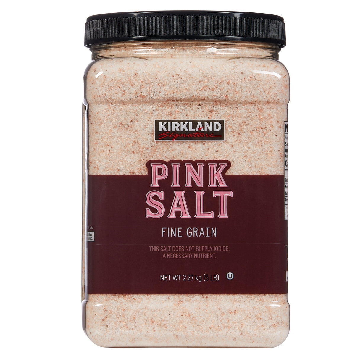 Kirkland Signature, Pink Salt, Fine Grain, 5 lbs