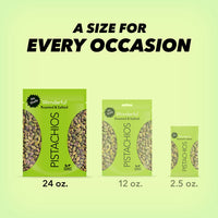Wonderful Shelled Roasted Salted Pistachios, 24 oz.