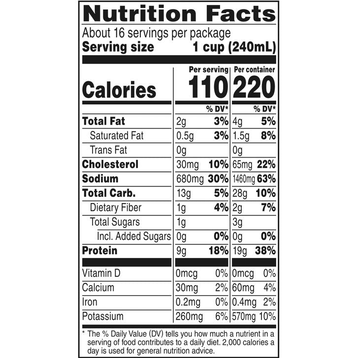 Campbell's, Simply Chicken Noodle Soup, 18.6 oz, 8-Count