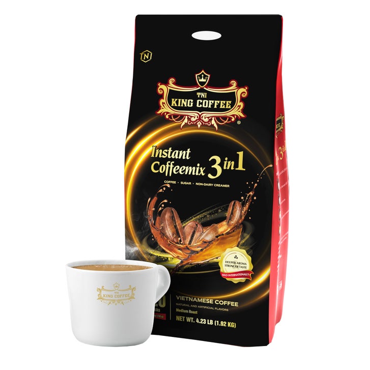 TNI King Coffee 3-in-1 Instant Coffeemix Sticks, Medium, 0.56 oz, 120-count