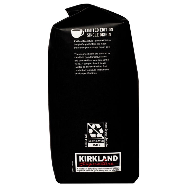 Kirkland Signature Organic Mexico Whole Bean Coffee, 2 lbs., 2-pack
