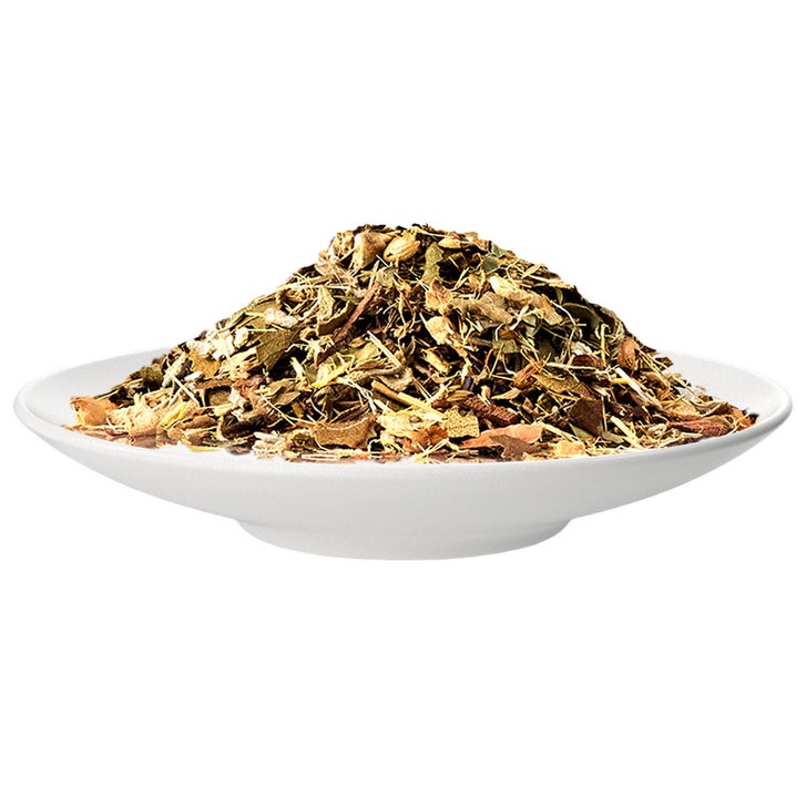 Brook 37 Ambrosia Gift Box Tea Collection, 4 Loose Leaf Tins (4 oz Total)  2 Teacups & Infusers
