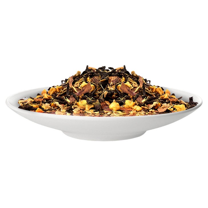 Brook 37 Ambrosia Gift Box Tea Collection, 4 Loose Leaf Tins (4 oz Total)  2 Teacups & Infusers