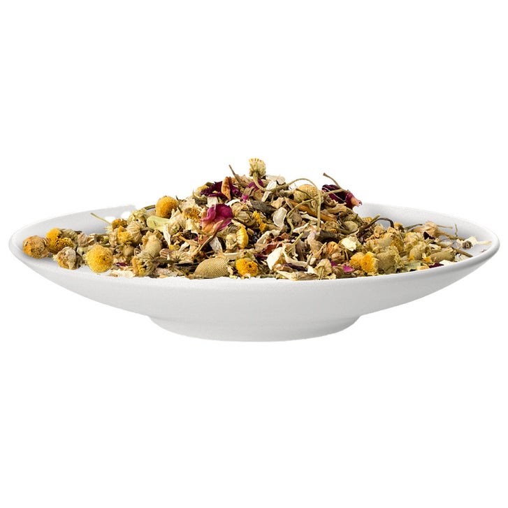 Brook 37 Ambrosia Gift Box Tea Collection, 4 Loose Leaf Tins (4 oz Total)  2 Teacups & Infusers