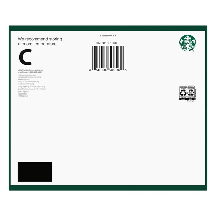 Starbucks Dark Roasts Variety Pack K-Cup Pod, 64-count